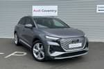 2025 Audi Q4 e-tron Estate 250kW 55 Quattro 82kWh S Line 5dr Auto (Leather) in Typhoon grey, metallic at Coventry Audi