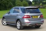 Image two of this 2014 Mercedes-Benz M Class Diesel Station Wagon ML250 CDi BlueTEC AMG Line 5dr Auto (Premium) in Palladium Silver Metallic at Mercedes-Benz of Boston