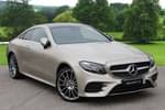 2019 Mercedes-Benz E Class Diesel Coupe E400d 4Matic AMG Line Premium Plus 2dr 9G-Tronic in aragonite silver metallic at Mercedes-Benz of Hull