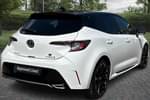 Image two of this 2022 Toyota Corolla Hatchback 1.8 VVT-i Hybrid GR Sport 5dr CVT in White at Listers Toyota Boston