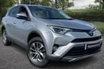 2018 Toyota RAV4 Estate 2.5 VVT-i Hybrid Icon 5dr CVT in Silver at Listers Toyota Coventry