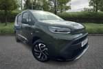 2024 Toyota Proace City Verso Electric Estate 100kW Design L1 50kWh 5dr Auto in Green at Listers Toyota Stratford-upon-Avon