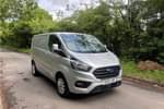 2021 Ford Transit Custom 300 L1 Diesel FWD 2.0 EcoBlue 130ps Low Roof Limited Van in Metallic - Diffused silver at Listers Volkswagen Van Centre Coventry