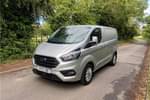 Image two of this 2021 Ford Transit Custom 300 L1 Diesel FWD 2.0 EcoBlue 130ps Low Roof Limited Van in Metallic - Diffused silver at Listers Volkswagen Van Centre Coventry