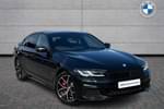 2020 BMW 5 Series Saloon 530e M Sport 4dr Auto in Black Sapphire metallic paint at Listers Boston (BMW)