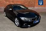2016 BMW 4 Series Diesel Coupe 420d (190) M Sport 2dr (Professional Media) in Metallic - Black sapphire at Listers U Solihull
