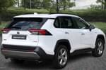 Image two of this 2019 Toyota RAV4 Estate 2.5 VVT-i Hybrid Excel 5dr CVT in White at Listers Toyota Cheltenham