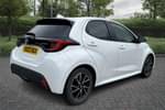 Image two of this 2023 Toyota Yaris Hatchback 1.5 Hybrid Design 5dr CVT in White at Listers Toyota Stratford-upon-Avon