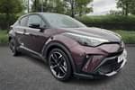 2023 Toyota C-HR Hatchback 1.8 Hybrid GR Sport 5dr CVT in Purple at Listers Toyota Stratford-upon-Avon