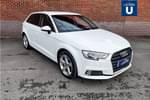 2016 Audi A3 Sportback 1.4 TFSI Sport 5dr S Tronic in Solid - Ibis white at Listers U Solihull
