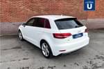 Image two of this 2016 Audi A3 Sportback 1.4 TFSI Sport 5dr S Tronic in Solid - Ibis white at Listers U Solihull