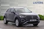 2024 Volkswagen T-Roc Hatchback 1.0 TSI 115 Style 5dr in Deep black at Listers Volkswagen Nuneaton