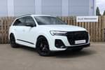2024 Audi Q7 Diesel Estate 50 TDI Quattro Black Edition 5dr Tiptronic in Pure white, solid at Worcester Audi