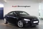 2021 Audi TT Coupe 45 TFSI Sport 2dr S Tronic in Myth Black Metallic at Birmingham Audi