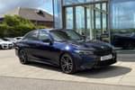 2024 BMW 3 Series Saloon 320i M Sport 4dr Step Auto in Tanzanite Blue at Listers King's Lynn (BMW)