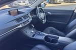 Image two of this 2017 Lexus CT Hatchback 200h 1.8 Sport 5dr CVT Auto (Plus Pack) in Silver at Lexus Bristol