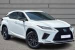 2022 Lexus RX Estate 450h 3.5 F-Sport 5dr CVT in F SPORT White at Lexus Bristol