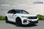2023 Volkswagen T-Roc Hatchback 1.5 TSI R-Line 5dr in Pure white at Listers Volkswagen Loughborough