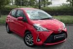 2018 Toyota Yaris Hatchback 1.5 VVT-i Icon 5dr in Red at Listers Toyota Lincoln