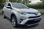 2016 Toyota RAV4 Estate 2.5 VVT-i Hybrid Excel 5dr CVT in Silver at Listers Toyota Coventry