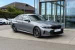 2023 BMW 3 Series Saloon 320i M Sport 4dr Step Auto in Skyscraper Grey metallic at Listers King's Lynn (BMW)