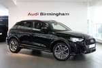 2022 Audi Q3 Estate 35 TFSI Black Edition 5dr S Tronic in Mythos Black Metallic at Birmingham Audi