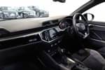 Image two of this 2022 Audi Q3 Estate 35 TFSI Black Edition 5dr S Tronic in Mythos Black Metallic at Birmingham Audi