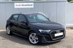 2022 Audi A1 Sportback 30 TFSI 110 S Line 5dr in Myth Black Metallic at Stratford Audi