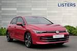 2025 Volkswagen Golf Hatchback 1.5 eTSI 150 Style 5dr DSG in Kings Red at Listers Volkswagen Stratford-upon-Avon
