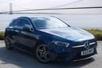2021 Mercedes-Benz A Class Diesel Hatchback A180d (2.0) AMG Line Premium Plus 5dr Auto in denim blue metallic at Mercedes-Benz of Hull