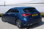 Image two of this 2021 Mercedes-Benz A Class Diesel Hatchback A180d (2.0) AMG Line Premium Plus 5dr Auto in denim blue metallic at Mercedes-Benz of Hull