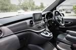 2020 Mercedes-Benz V Class Diesel Estate V220 d AMG Line 5dr 9G-Tronic (Long) in obsidian black metallic at Mercedes-Benz of Lincoln