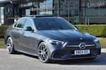 2024 Mercedes-Benz C Class Saloon C200 AMG Line Premium Plus 4dr 9G-Tronic in Graphite grey metallic at Mercedes-Benz of Lincoln