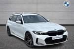 2024 BMW 3 Series Touring 320i M Sport 5dr Step Auto in Mineral White at Listers Boston (BMW)