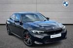 2024 BMW 3 Series Saloon 320i M Sport 4dr Step Auto in Black Sapphire metallic paint at Listers Boston (BMW)