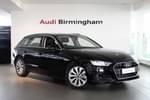 2023 Audi A4 Avant 35 TFSI Technik 5dr S Tronic in Brilliant Black at Birmingham Audi