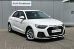 2025 Audi A1 Sportback 25 TFSI Sport 5dr in Shell white, solid at Stratford Audi