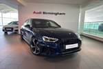 2023 Audi A4 Saloon 35 TFSI Black Edition 4dr S Tronic in Navarra Blue Metallic at Birmingham Audi