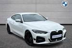 2021 BMW 4 Series Diesel Coupe 420d MHT M Sport 2dr Step Auto in Alpine White at Listers Boston (BMW)