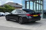 Image two of this 2022 BMW 5 Series Saloon 530e M Sport 4dr Auto in Black Sapphire metallic paint at Listers King's Lynn (BMW)