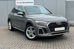 2023 Audi Q5 Estate 45 TFSI Quattro S Line 5dr S Tronic in Chronos grey, metallic at Stratford Audi