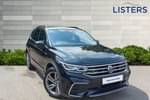 2022 Volkswagen Tiguan Estate Special Edition 1.5 TSI 150 R-Line Edition 5dr DSG in Deep black at Listers Volkswagen Coventry