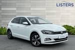 2021 Volkswagen Polo Hatchback 1.0 TSI 95 Match 5dr in Pure White at Listers Volkswagen Worcester