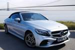 2019 Mercedes-Benz C Class Cabriolet C300 AMG Line 2dr 9G-Tronic in iridium silver metallic at Mercedes-Benz of Hull
