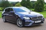 2020 Mercedes-Benz E Class Diesel Estate E220d AMG Line Edition Premium 5dr 9G-Tronic in Cavansite Blue Metallic at Mercedes-Benz of Grimsby