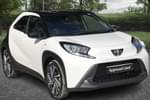 2023 Toyota Aygo X Hatchback 1.0 VVT-i Edge 5dr Auto in White at Listers Toyota Cheltenham