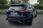 Image two of this 2024 Toyota RAV4 Estate 2.5 PHEV GR Sport 5dr CVT (Bi-Tone/Pan Roof) in Blue at Listers Toyota Stratford-upon-Avon