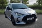 2023 Toyota Yaris Hatchback 1.5 Hybrid GR Sport 5dr CVT in Silver at Listers Toyota Stratford-upon-Avon
