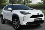 2024 Toyota Yaris Cross Estate 1.5 Hybrid Design 5dr CVT in White at Listers Toyota Grantham