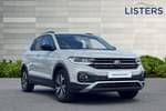 2023 Volkswagen T-Cross Estate 1.0 TSI Black Edition 5dr in Ascot Grey at Listers Volkswagen Stratford-upon-Avon